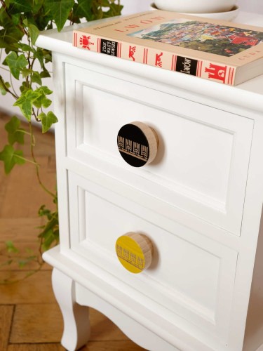 Gałka drewniana Lwowska secesja .jpg