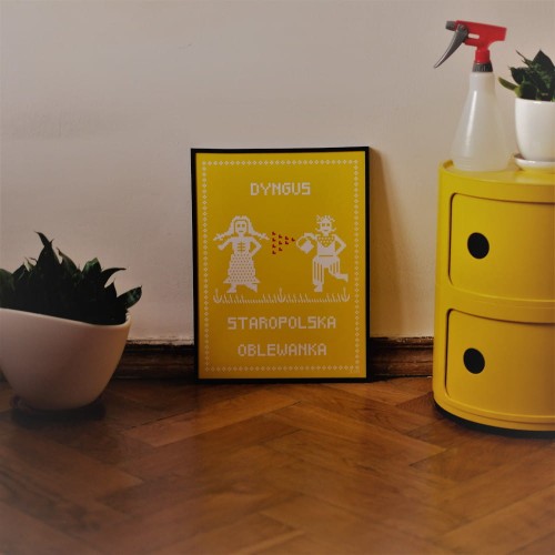 Plakat Oblewanka zolta.jpg
